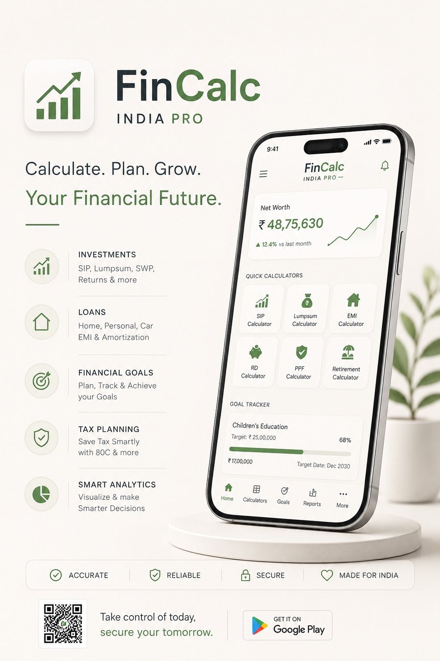 FinCalc India Pro